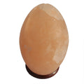 Himalayan Salt Lamp Egg with Wooden Base for Unique Home Decor