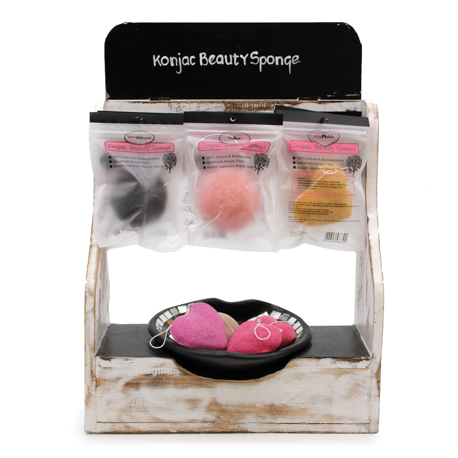 Stylish Konjac Sponge Display Stand for Neat Storage Solutions