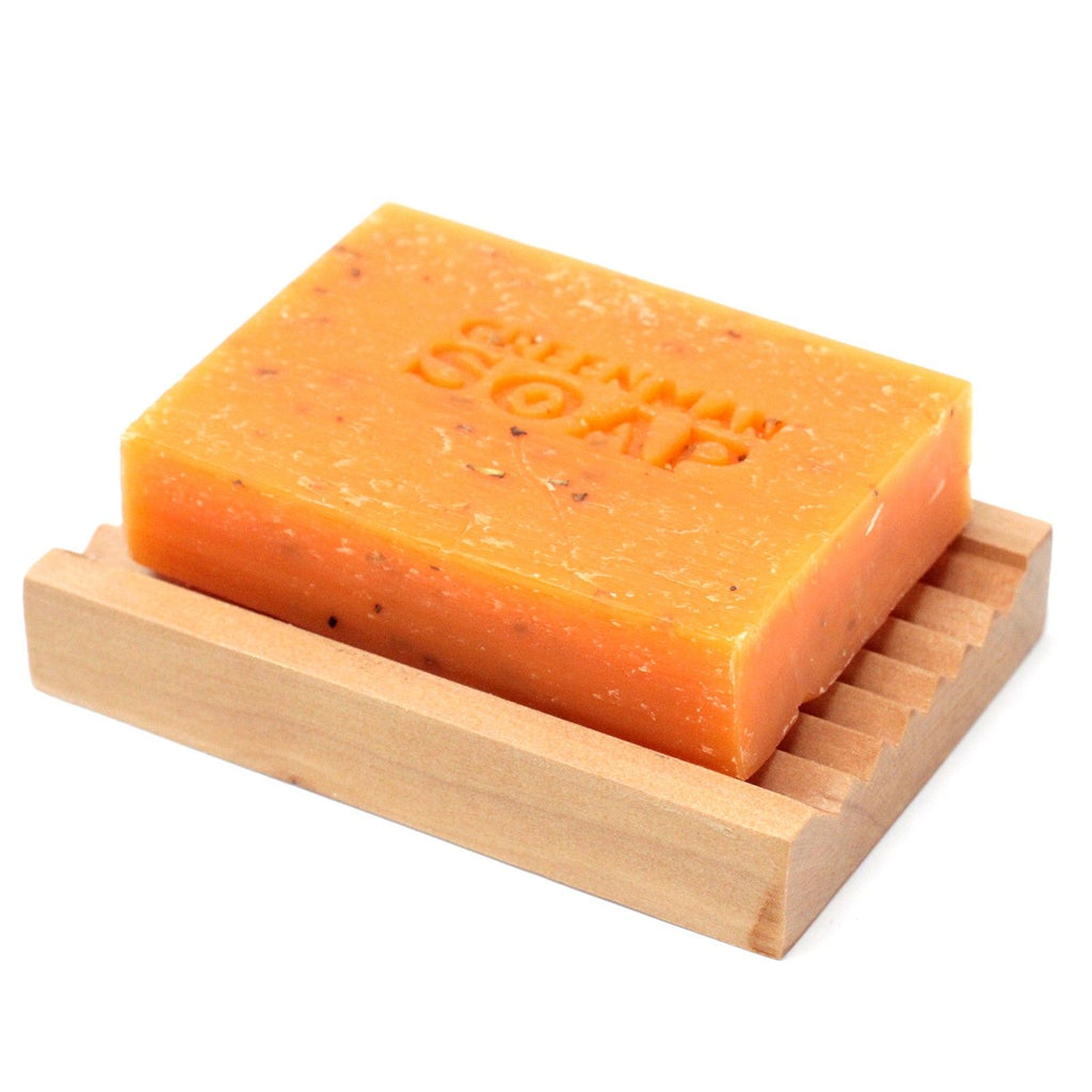 Greenman Soap Slice 100g with Moroccan Argan and Rosemary Aroma