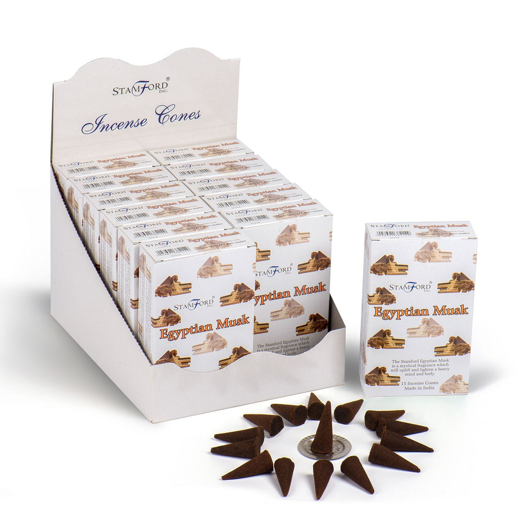 Egyptian Musk Cones for Aromatic Fragrance and Relaxation