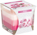 Rainbow Jar Candle Rose for Bright and Cheerful Home Decor