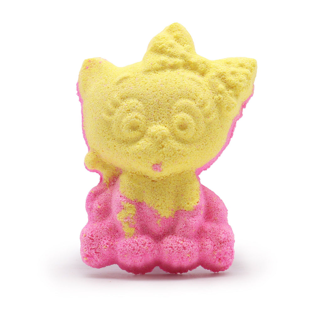 Cat Bath Bomb 80g with Delightful Banana Scent for Kids Fun