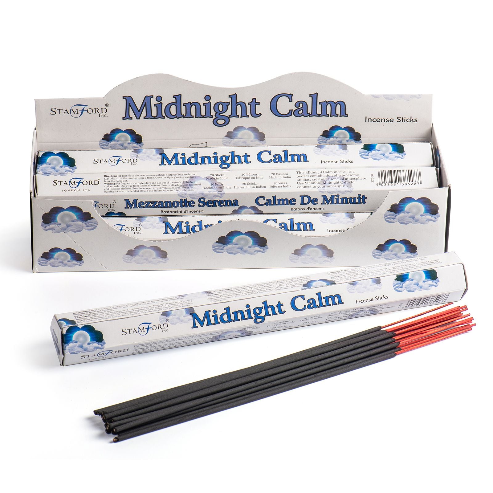 Midnight Calm Premium Incense for Tranquil Home Atmosphere