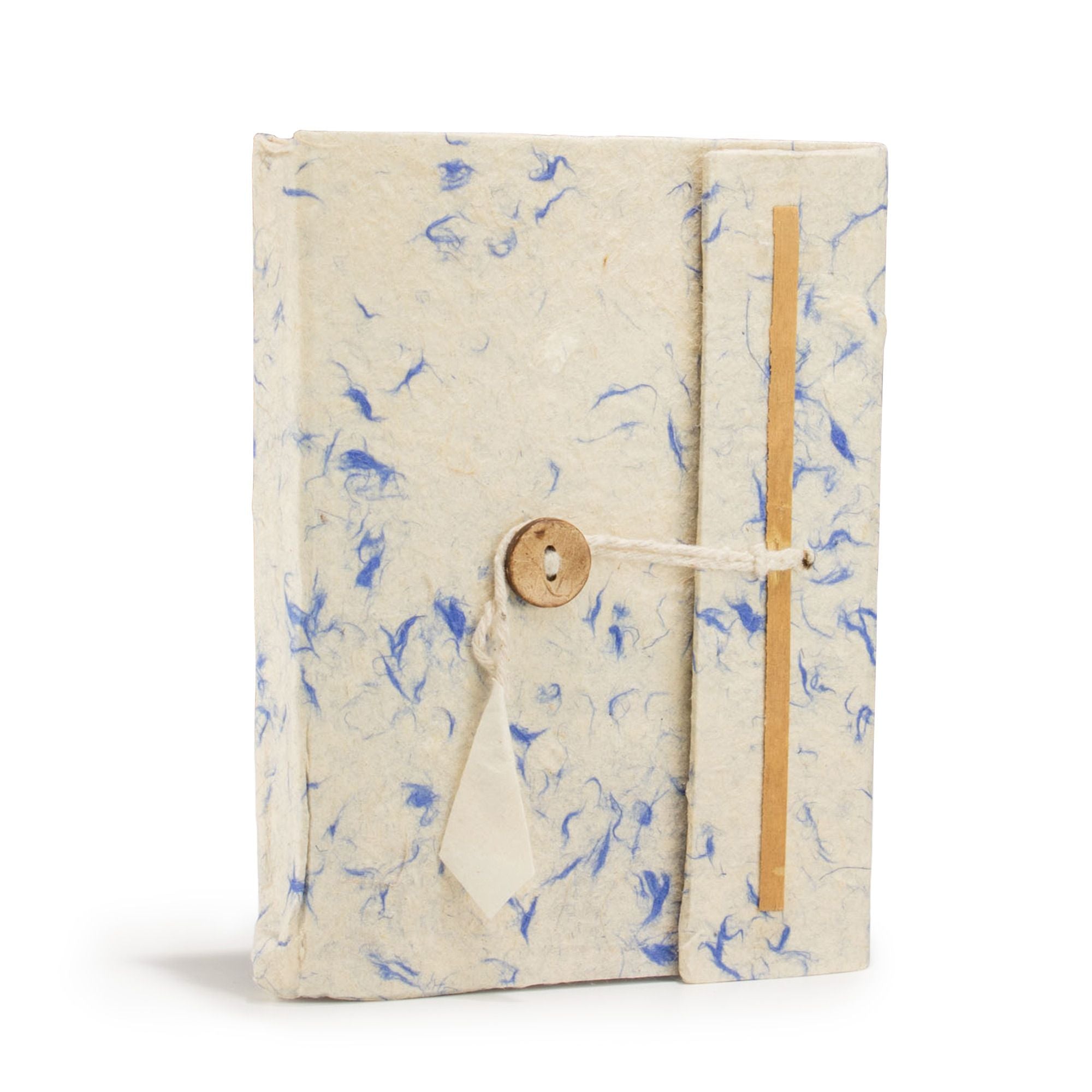 Lokta Mixed Blue Cotton Notebook Medium Size for Daily Use