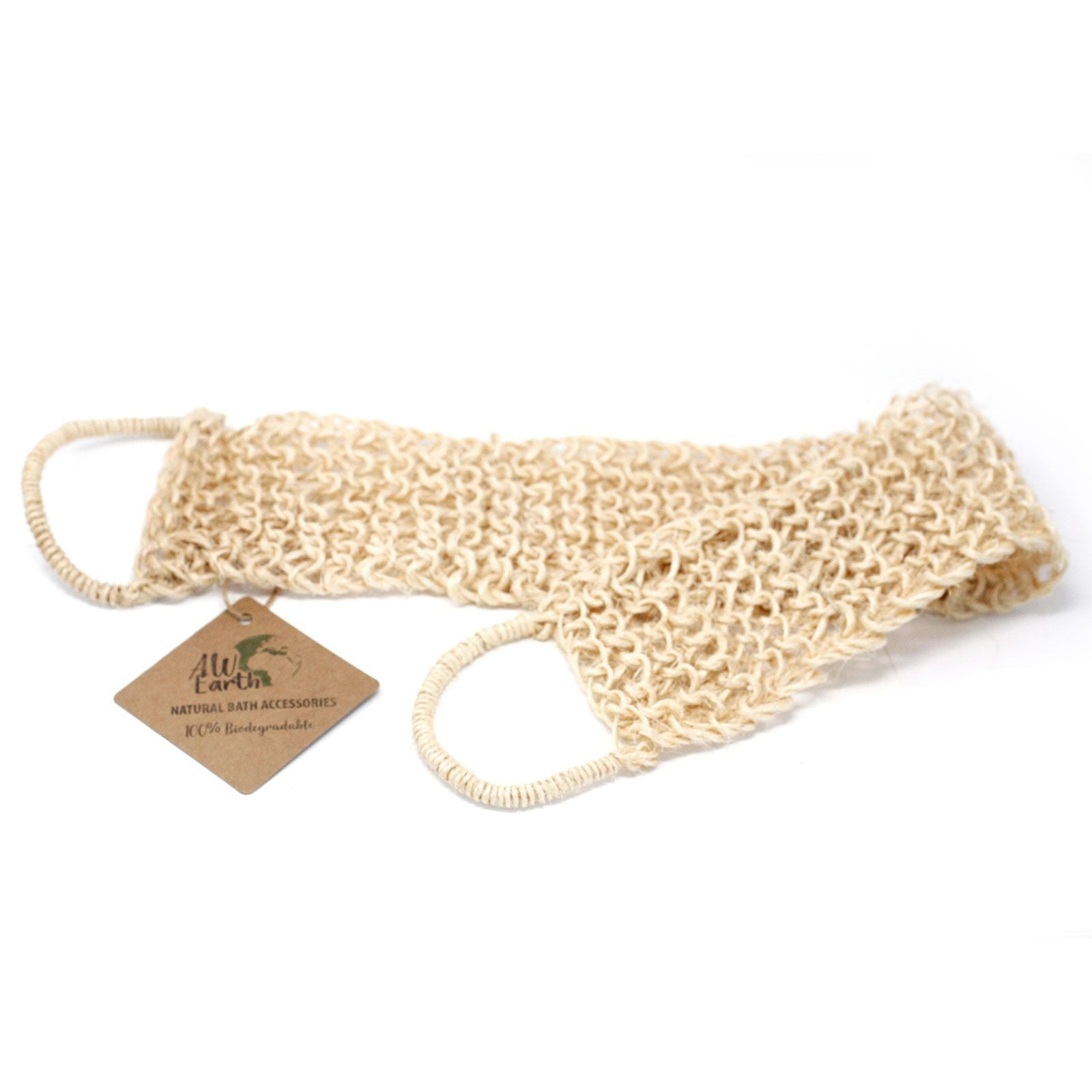 Sisal Sponge and Scrub Exfoliating Back Scrub for Clean Skin