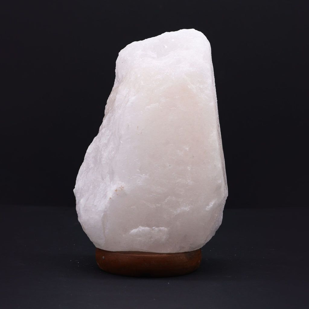 Crystal Rock Himalayan Salt Lamp with Base for Home Decor