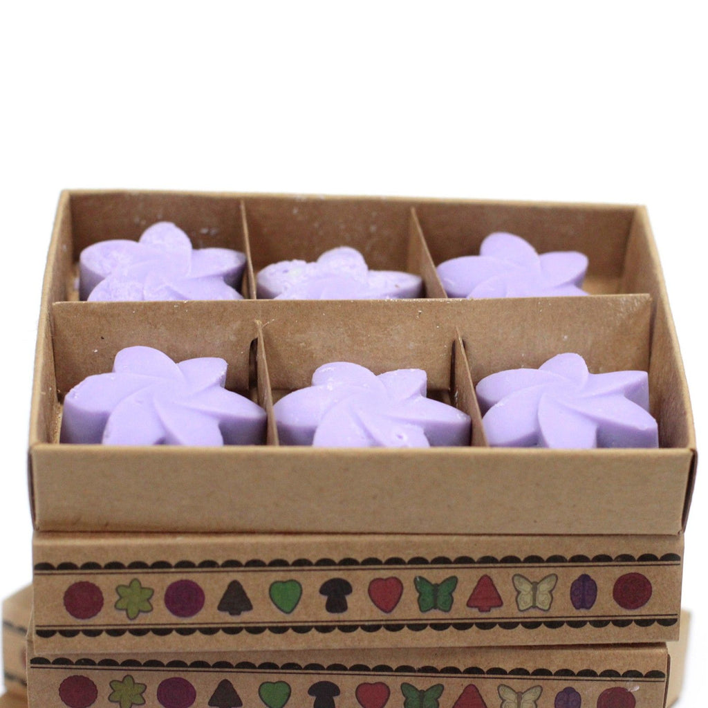 Lavender Fields Wax Melts Box of 6 for Home Fragrance Delight