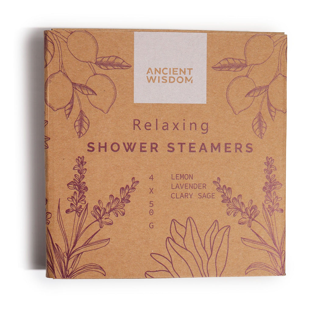 Zen Shower Steamers Gift Set with Clary Sage and Lavender Aromas