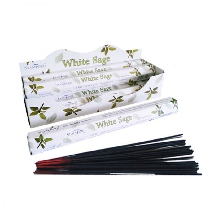 White Sage Premium Incense Sticks for Home Fragrance and Relaxation