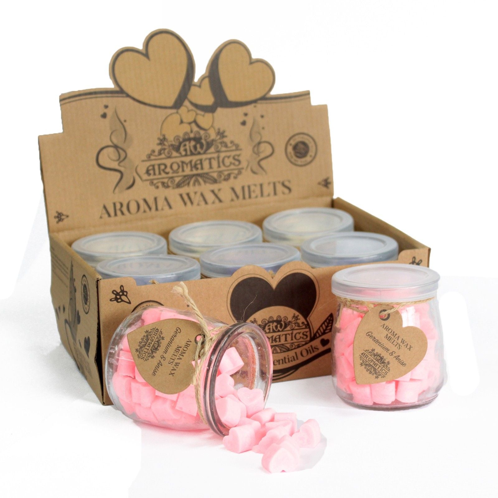 Aroma Wax Melts Geranium and Anise for a Harmonious Home Atmosphere