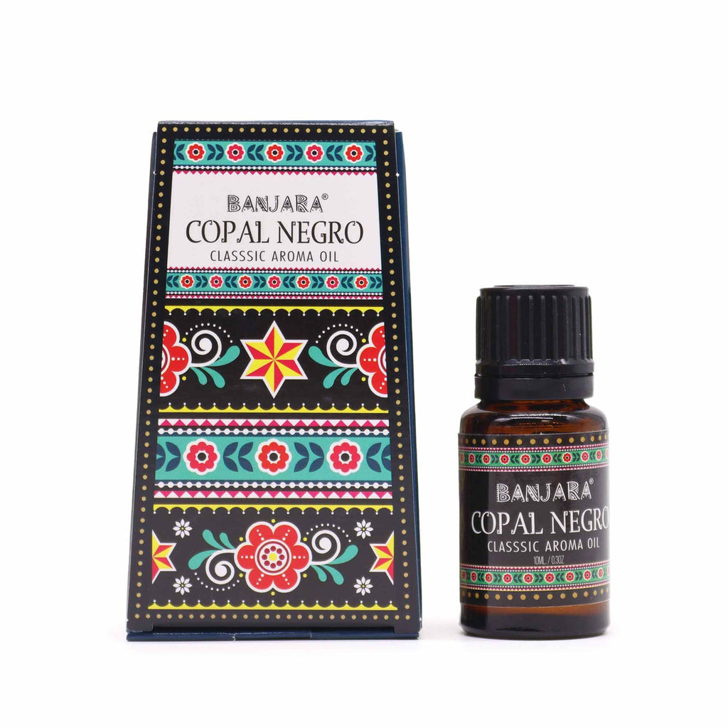 Banjara Indian Fragrance Oil 10ml Captivating Copal Negro Aroma