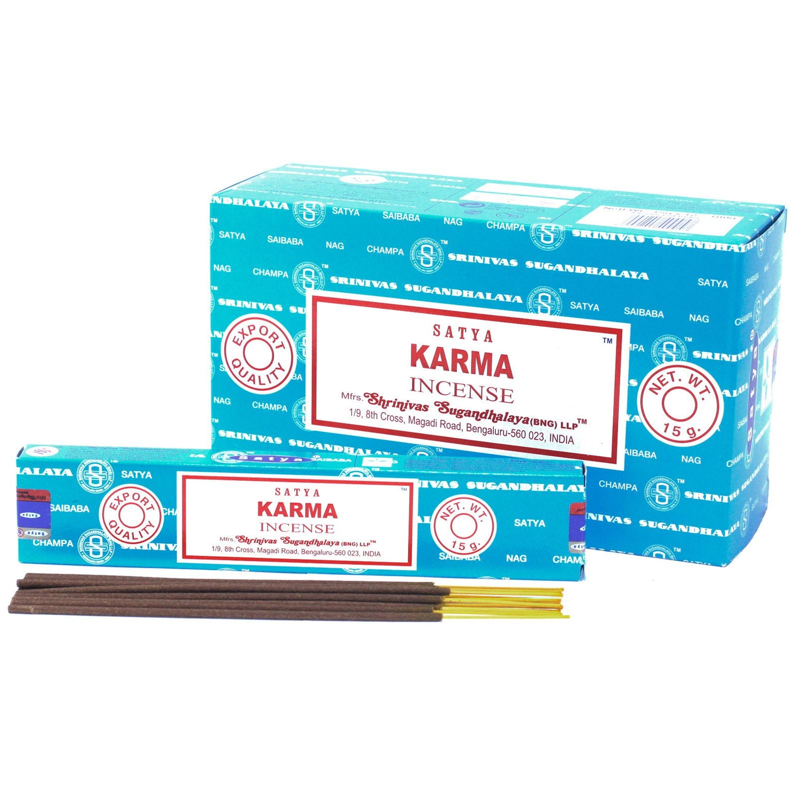Satya Incense Sticks 15gm Karma Aroma for Home Fragrance