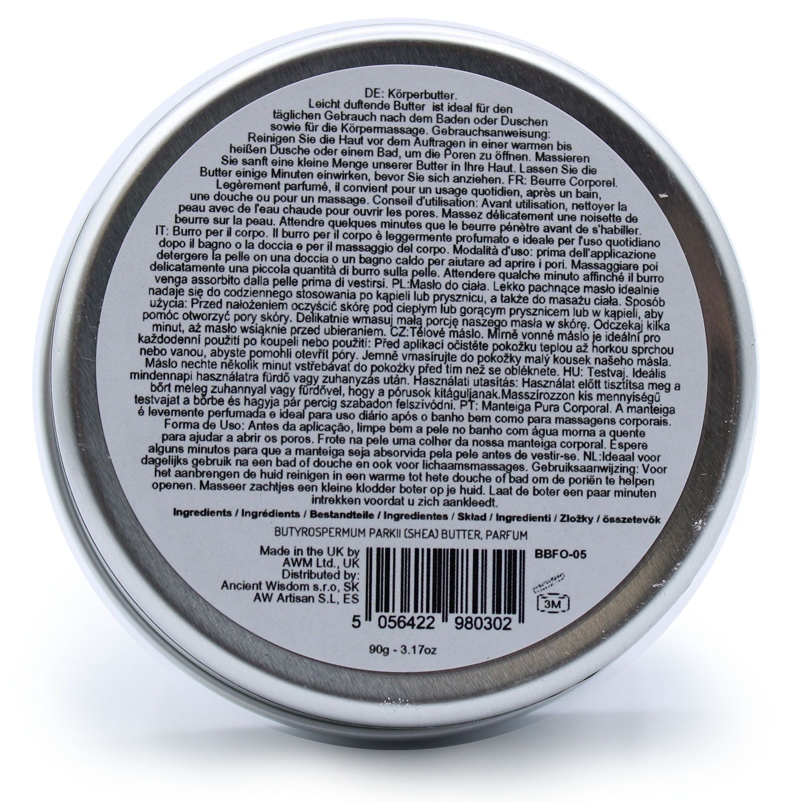 Scented Shea Body Butter 90g Indulge in Sweet Strawberry Bliss