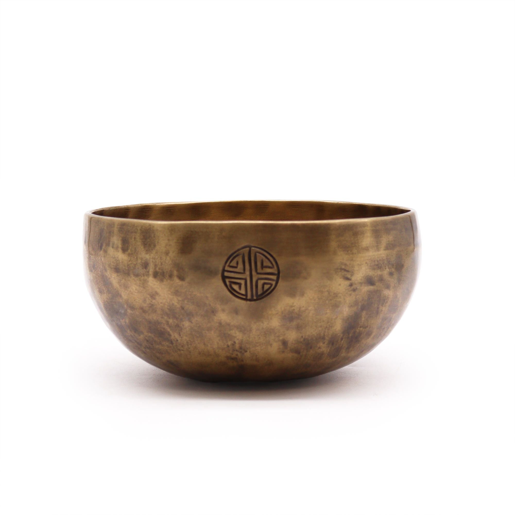 Medium Nepalese Moon Singing Bowl for Meditation and Decor