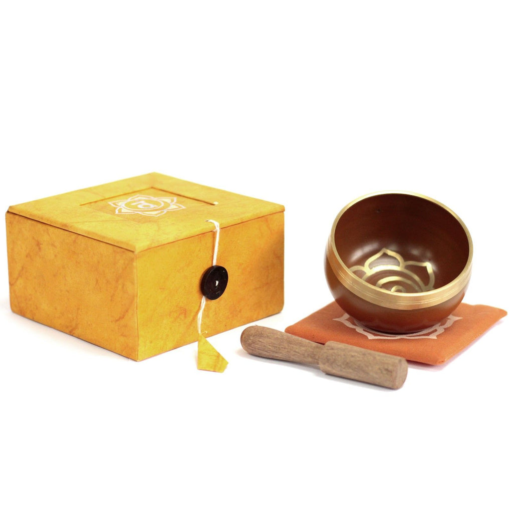 Chakra Singing Bowl Navel for Meditation and Energy Balance