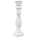 Large Classic Whitewash Candle Stand for Home Decor Styles