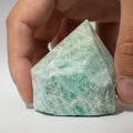 Gemstone Top Polished Points of Indian Amazonite for Home Decor