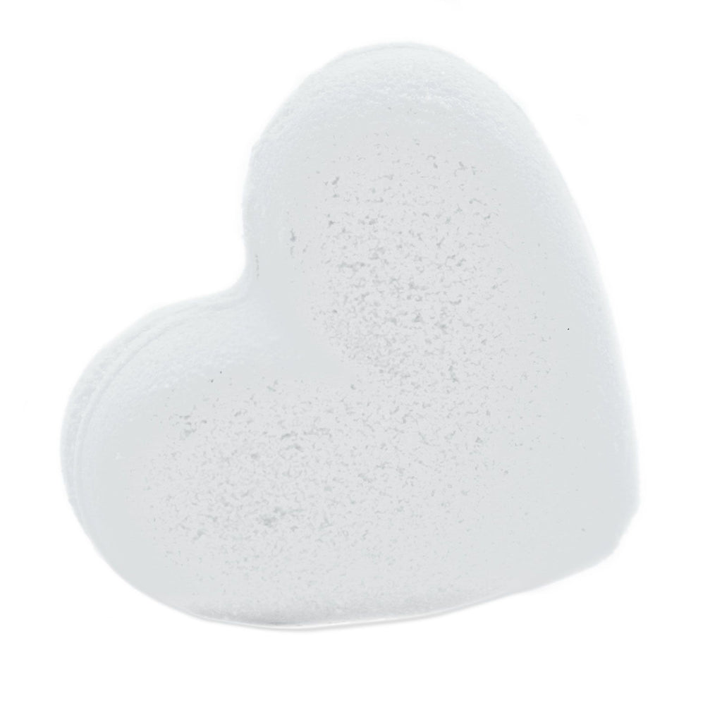 Love Heart Bath Bomb 70g with Coconut Fragrance for Relaxation