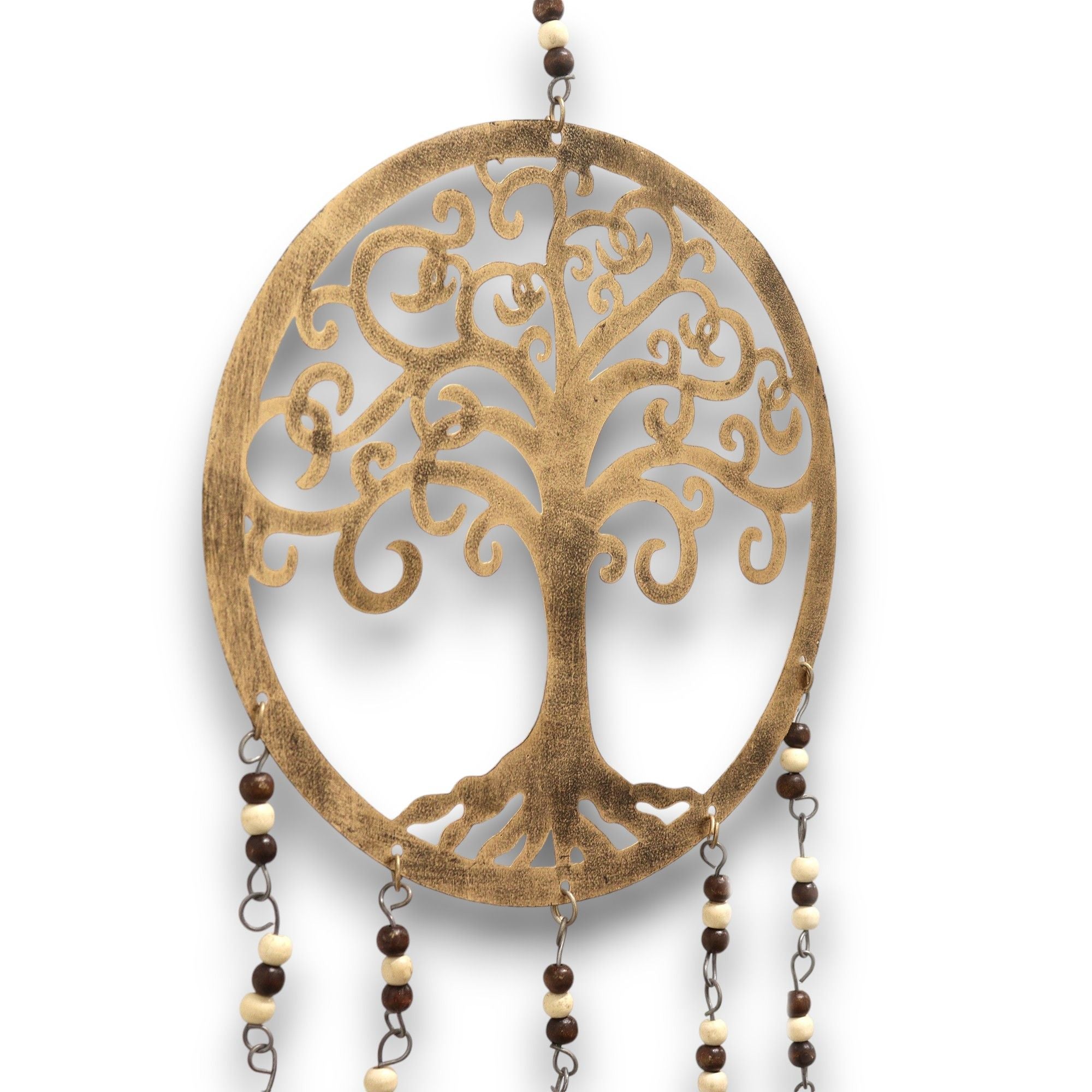 Indian Chimes Large Tree of Life Bell Chimes with Colourful Beads