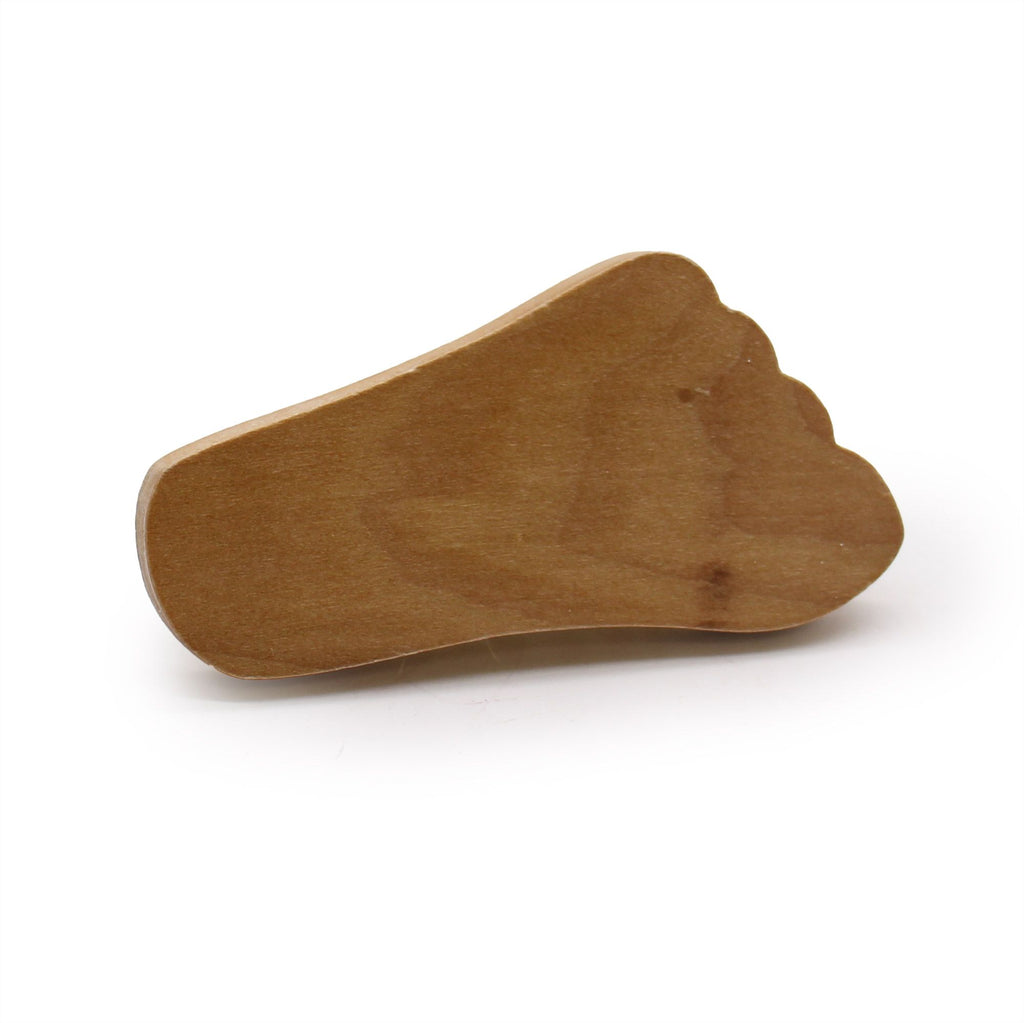 Mini Foot Shaped Brush for Exfoliating Smooth Skin All Year