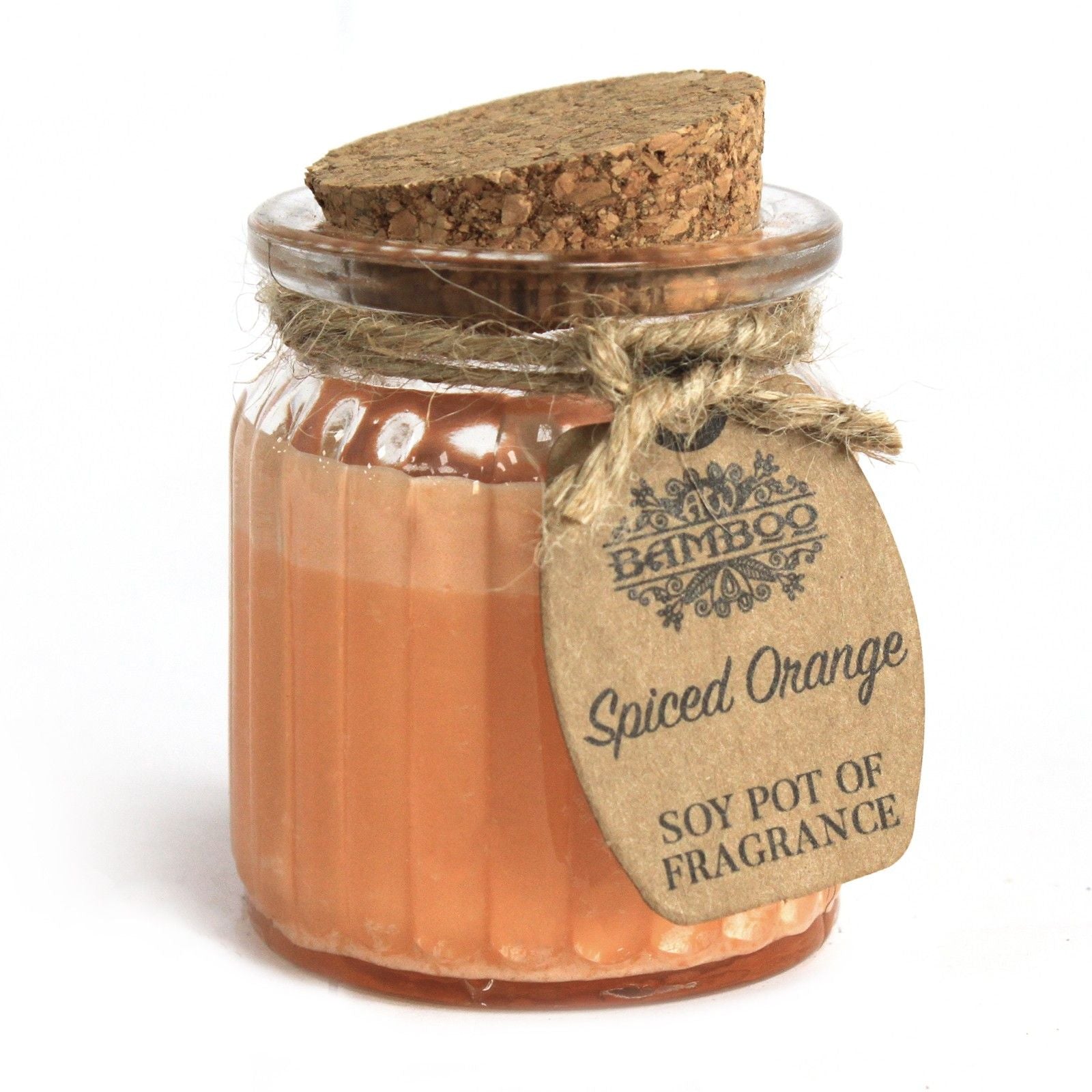 Spiced Orange Soy Pot of Fragrance Candles for Home Ambience
