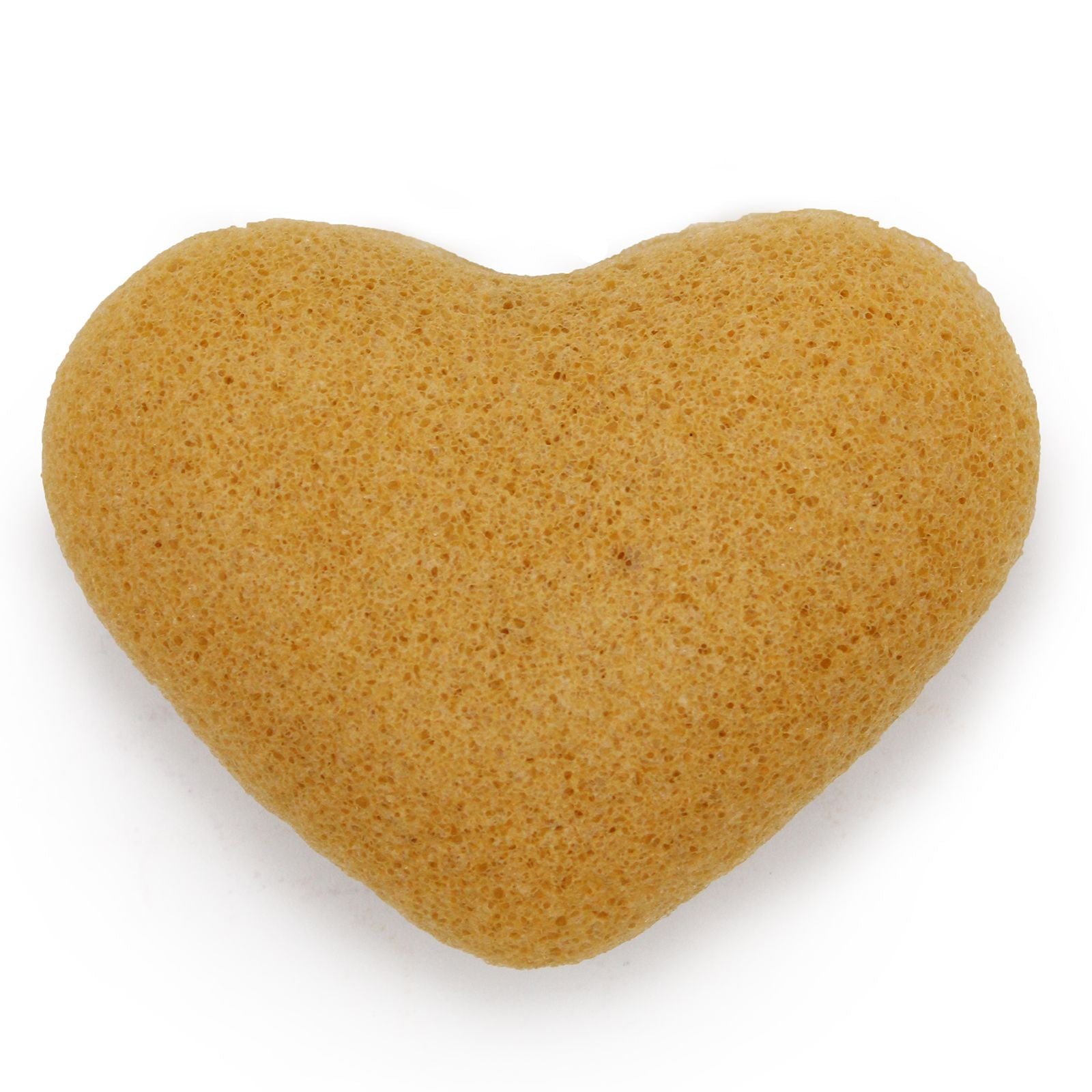 Konjac Heart Sponge Peach for Gentle Cleansing and Skin Care