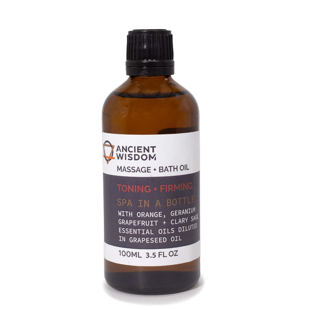 Toning and Firming Massage Oil 100ml for Skin Nourishment