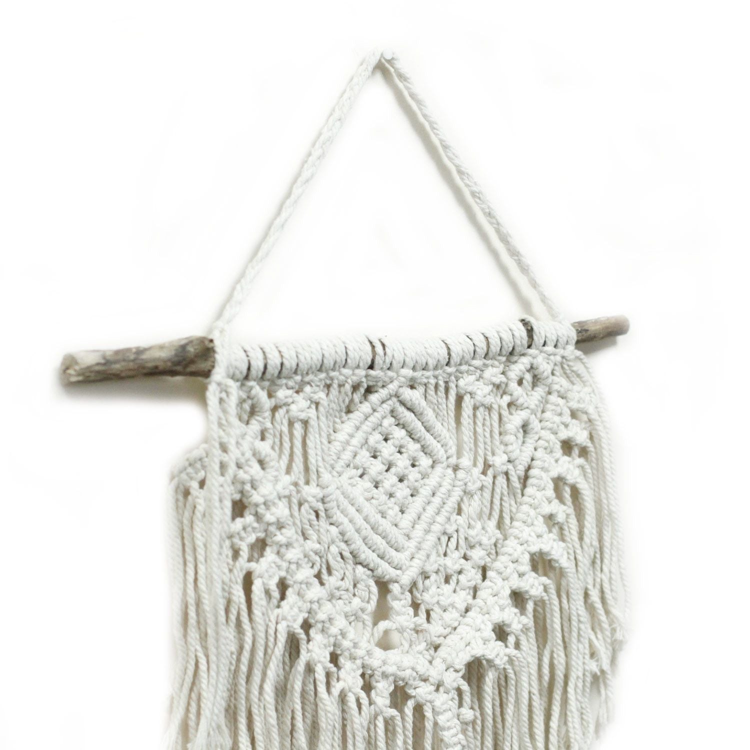 Macrame Wall Hanging Home & Heart for Boho Chic Decor