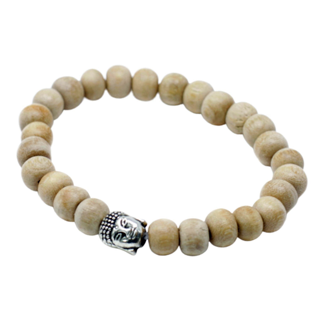Fragrant Sandal Beads and Buddha Bangle for Everyday Style