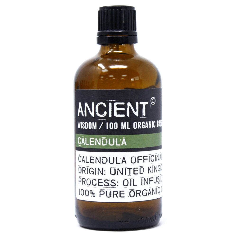 Calendula Organic Base Oil 100ml for Nourishing Skin Care