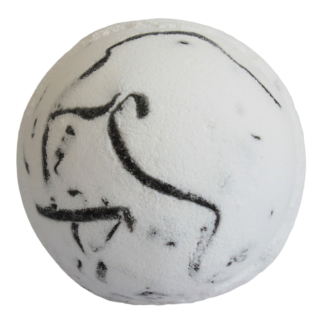 Tropical Paradise Coco Bath Bomb with Dragon Fruit Fragrance