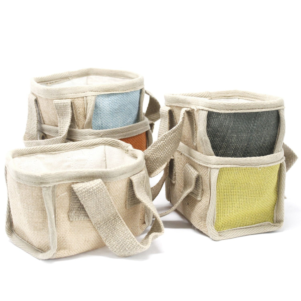 Mini Shopping Basket in Teal Eco Friendly and Stylish Design