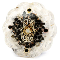 Orgonite Desk Power Packs - Hamsa with Sellonite - Medium
