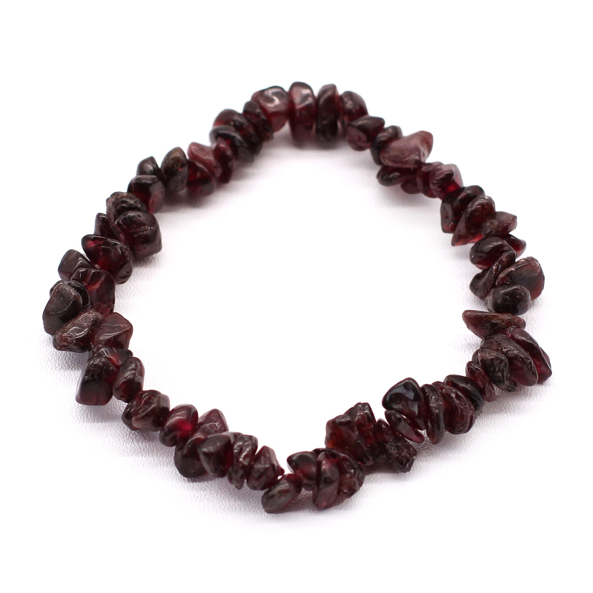Stylish Chipstone Bracelet Featuring Beautiful Blood Garnet Chips