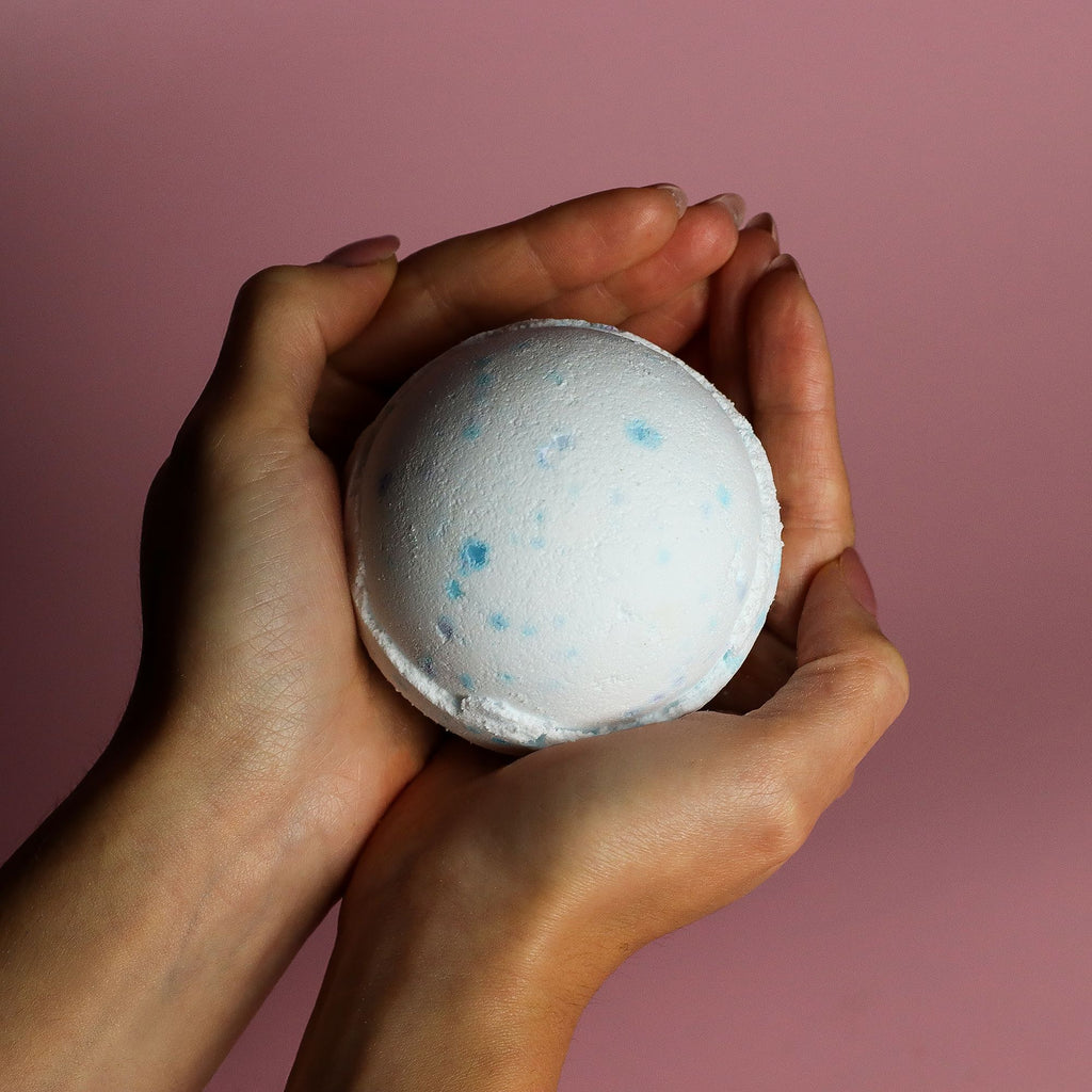 Set of 3 Ocean Bath Bombs for Refreshing Spa Bath Experience