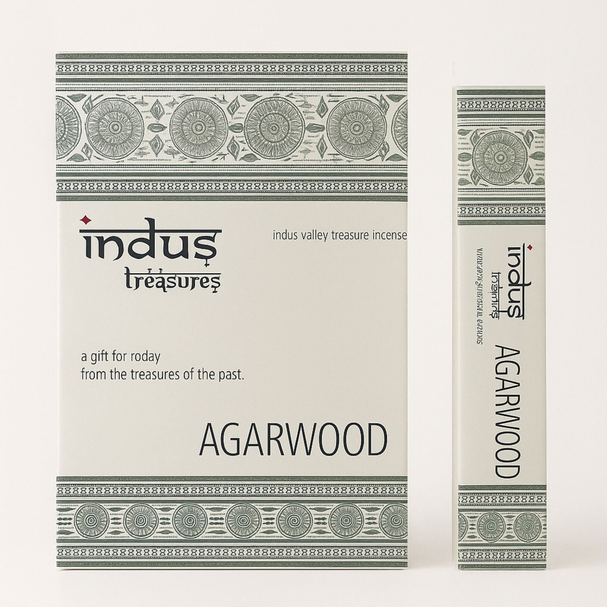 Indus Treasures Agarwood Incense Sticks 15g Pack for Serenity