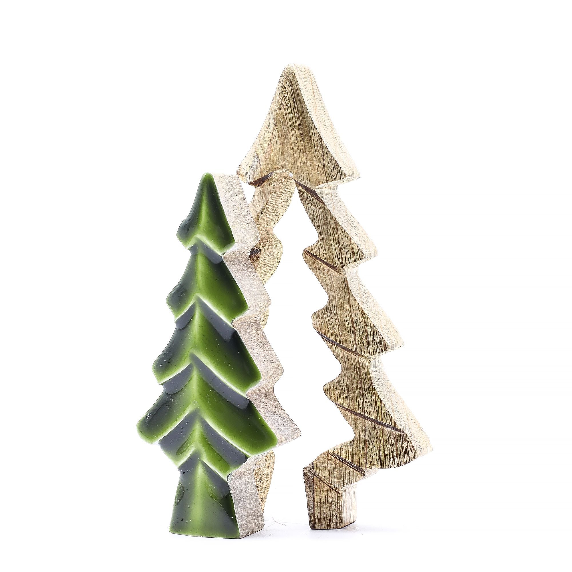 Lost in the Forest Small Tree in a Tree Wooden Decoration