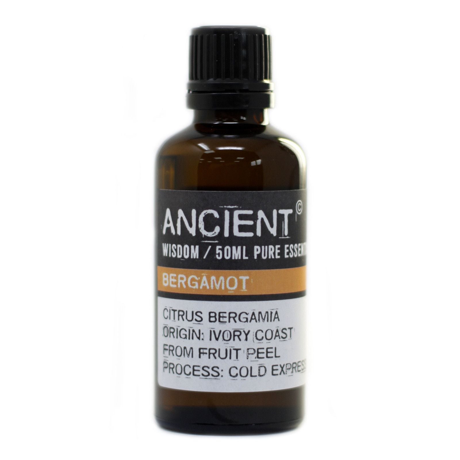 Bergamot Essential Oil 50ml Citrus Aroma for Aromatherapy Use