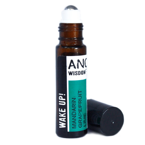 10ml Roll On Essential Oil Blend Wake Up for Energised Mornings
