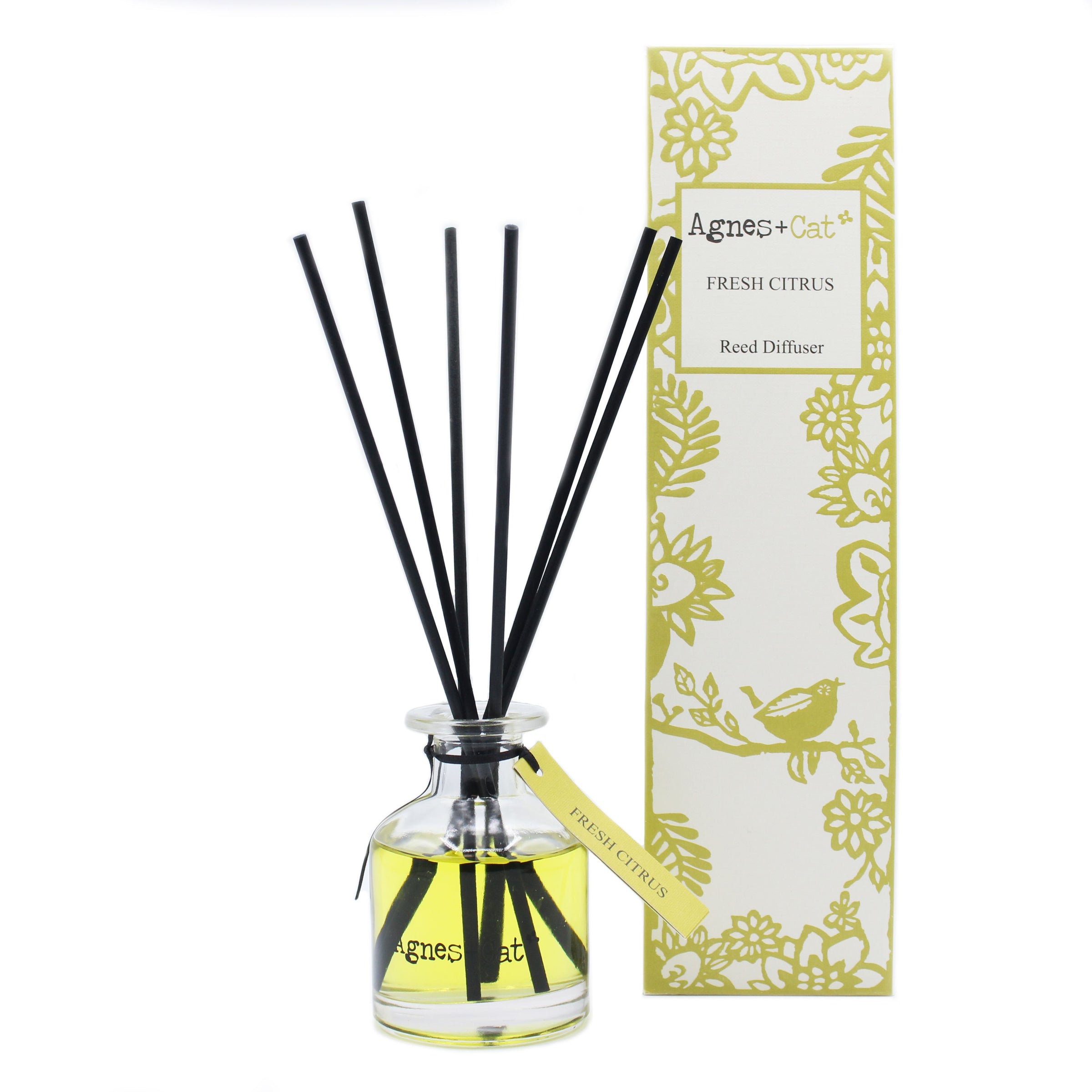 Agnes + Cat 140ml Reed Diffuser - Fresh Citrus