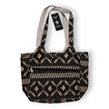 Nomad Sari Jacquard Natural Wander Muse Bag in Desert Loom Style