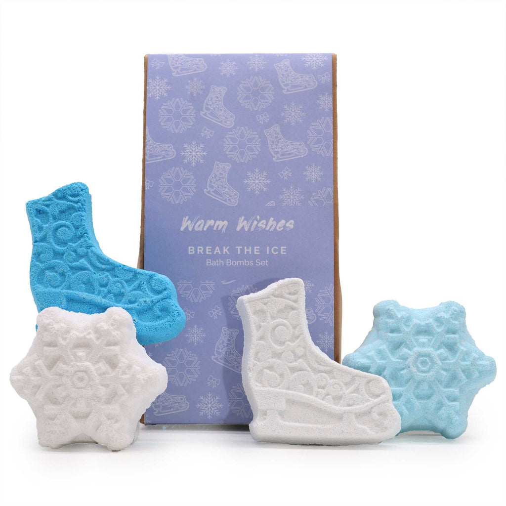 Break the Ice Christmas Bath Bomb Gift Pack with Festive Scents