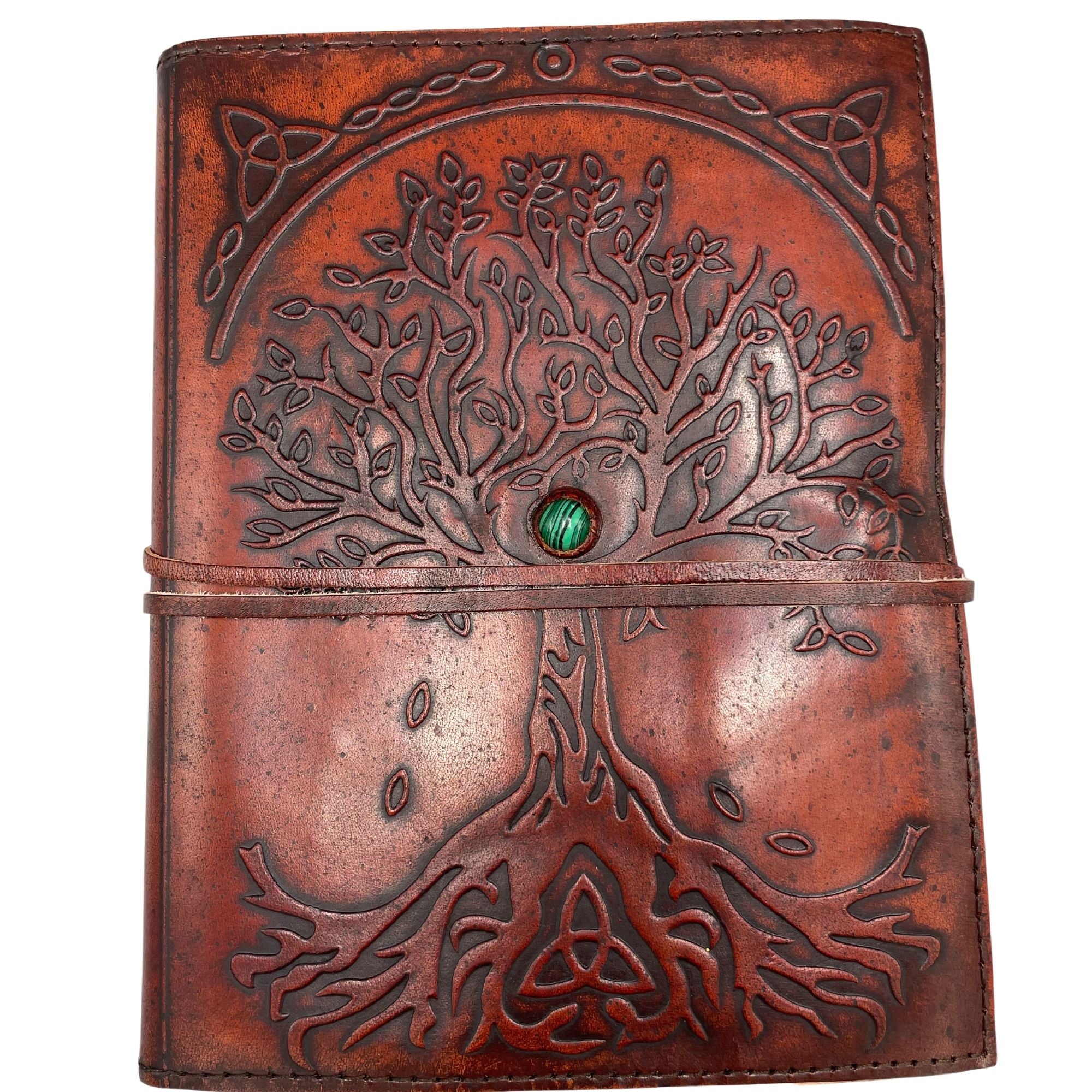 Large Tree of Life Leather Journal for Creative Writing and Art