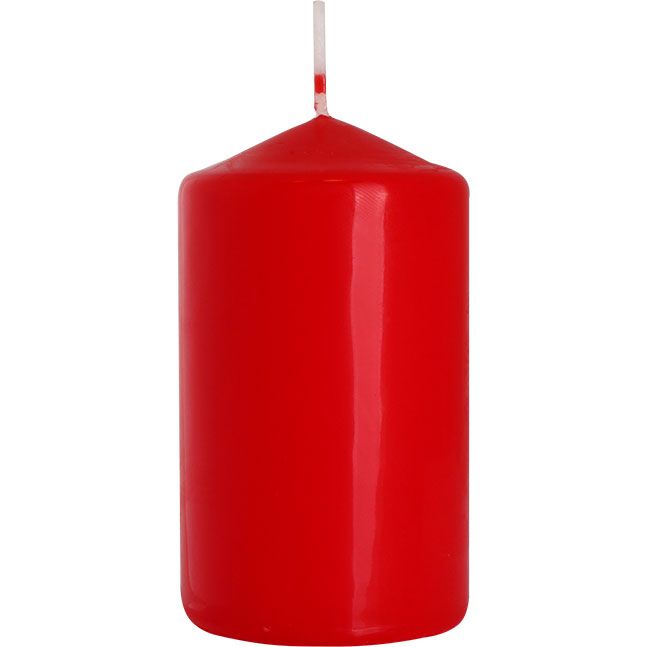 Pillar Candle 60x100mm Red for Elegant Home Decor and Events