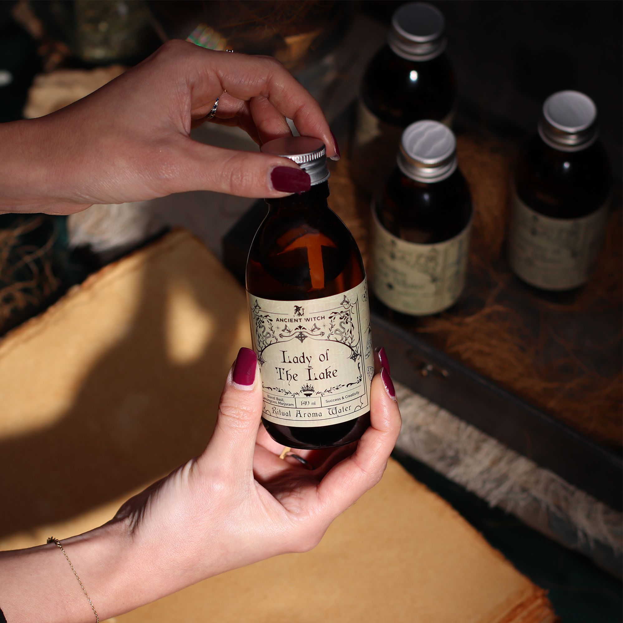 Ancient Witch Ritual Water Enchanting Lady of the Lake Elixir