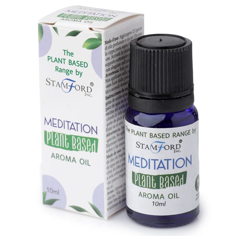 Plant Based Aroma Oil for Meditation and Calming Atmosphere