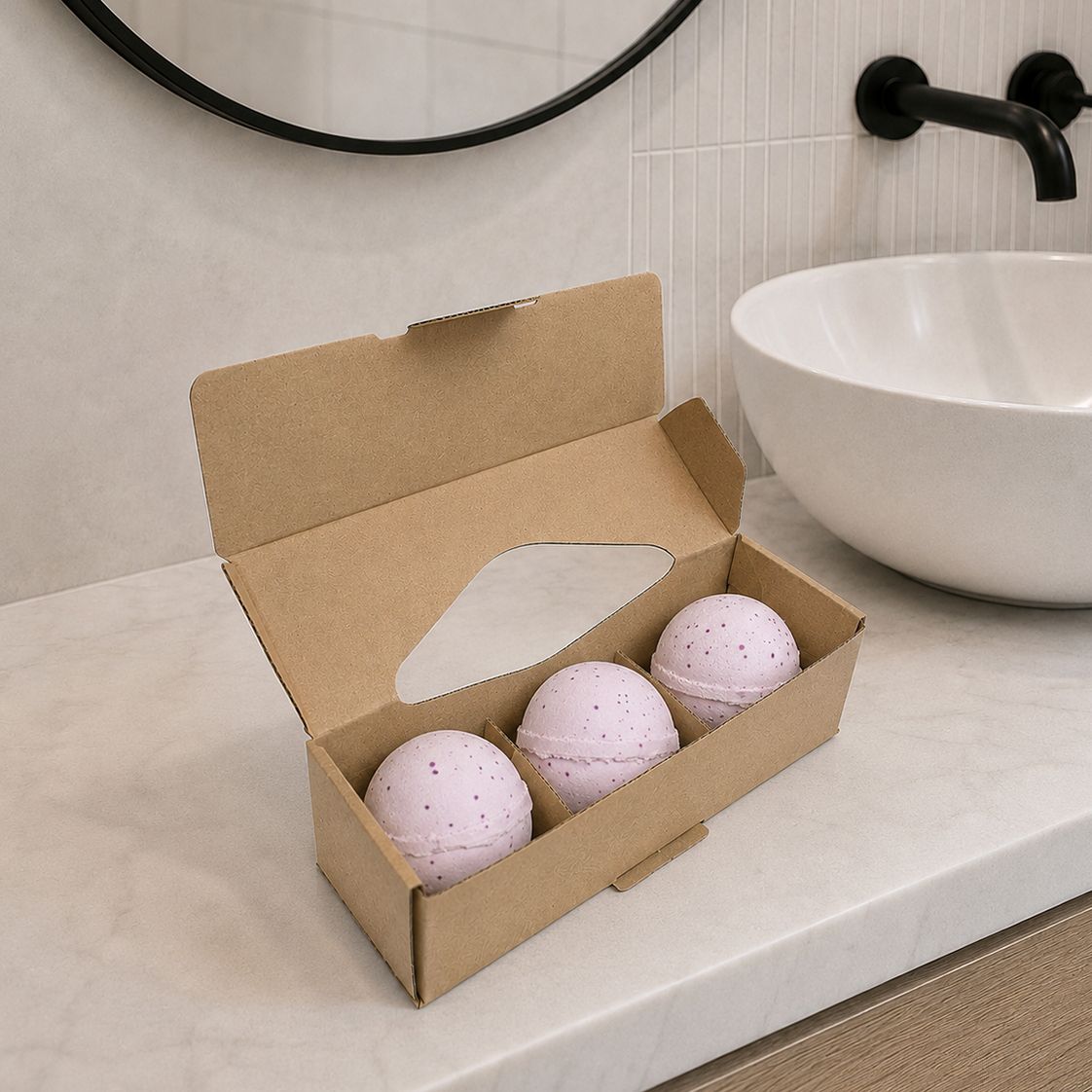 Set of 3 Decadence Potion Bath Bombs for Luxurious Relaxing Baths