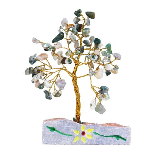 Tree Agate Gemstone Tree 80 Stone Decorative Display
