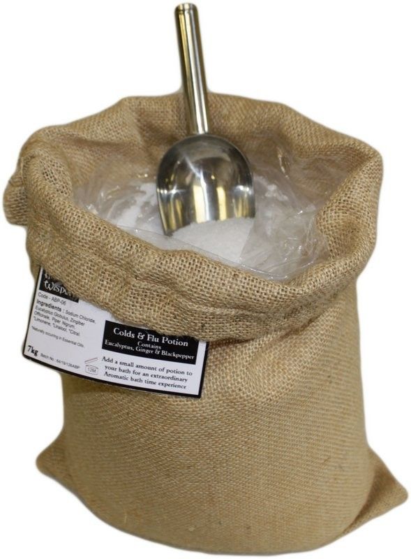 Colds & Flu Potion 7kg Hessian Sack for Aromatherapy Treatments