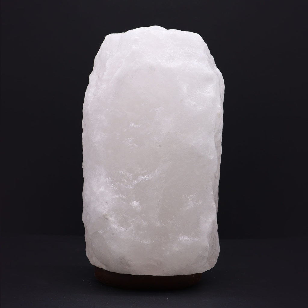 Crystal Rock Himalayan Salt Lamp with Base 8 to 10 Kilograms